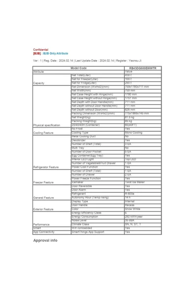Samsung Rt47cg6006ww Çift Kapılı No Frost Buzdolabı - 2