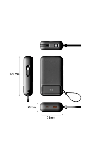 Linktech Wp28 Premium 20000 Mah 15w Kablosuz Şarj Powerbank - 3