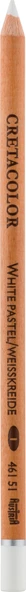Cretacolor White Chalk Pastel Pencils, Sertlik  1 = Soft (Sanatçı Çizim Kalemi)