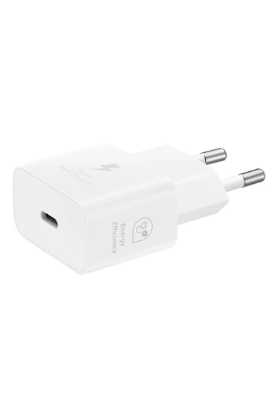 Samsung Ep-t2510n Type C Hızlı Şarj Adaptörü (25W) - Beyaz - 4