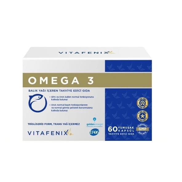 Vitafenix Omega 3 60 Kapsül ürün görseli