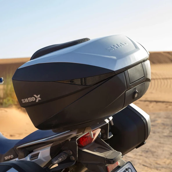 SHAD SH-59X GENİŞLEYEBİLEN MOTOSİKLET ARKA ÇANTA - Resim 4