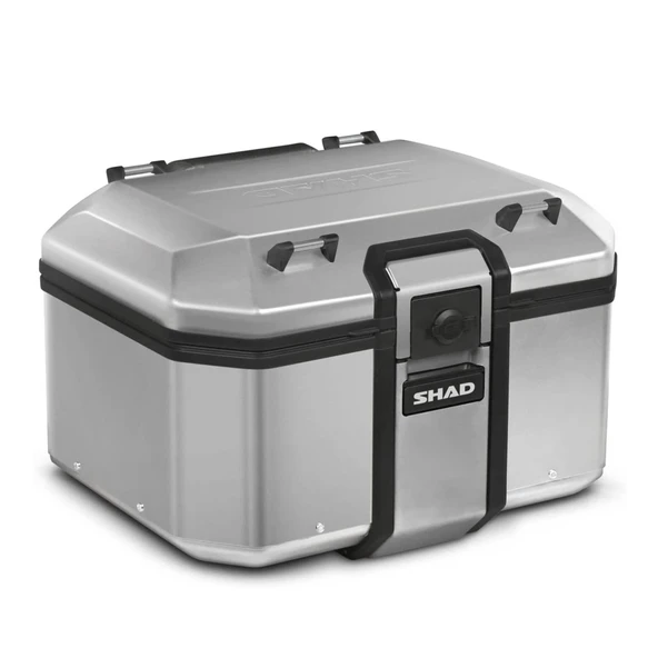 SHAD TR-48 MOTOSİKLET METAL ARKA ÇANTA TİTANYUM