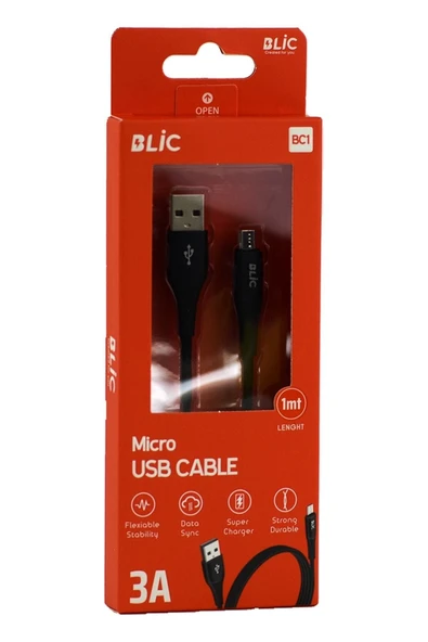 Blic Usb Kablo Mikro 3a Bc1 - 4