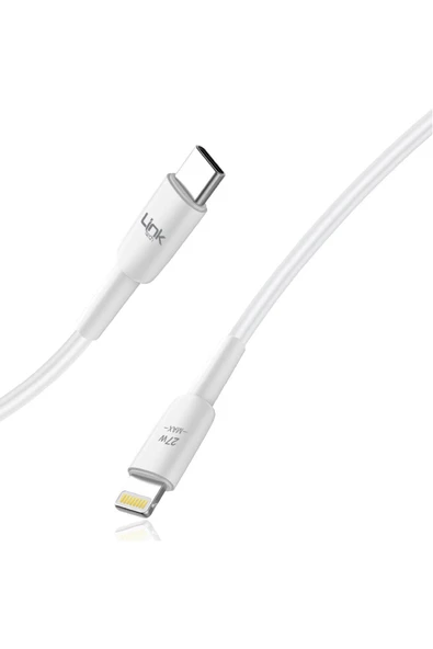 LinkTech K603 Safe Type-C - iPh Lightning 30W Hızlı Data ve Şarj Kablosu 3A 1mt - 3