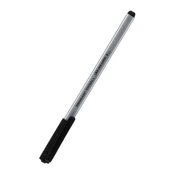 Pensan Tükenmez Kalem Triball 1.0 MM Bilye Uç Siyah