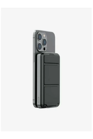 Linktech Wp23 Premium 22.5w 10000 Mah Wireless Powerbank stantlı magsafe kablolu ve kablosuz - 3