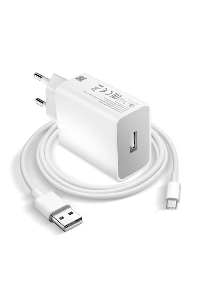 Quick Charge 9 Qc3.0 Şarj Aleti Ve Usb-type-c Kablo Set