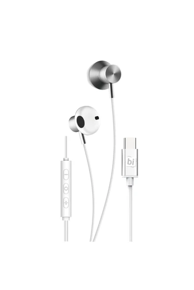 Bp-738 Type-c Kulakiçi Kablolu Kulaklık Beyaz (APPLE UYUMLU)