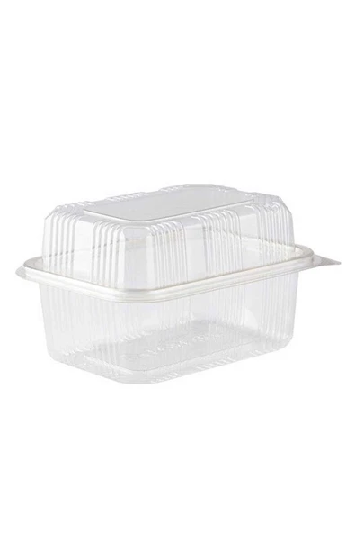 BAR-PACK 500 gr Plastik Sızdırmaz Kap/Peynir Kabı 50 Adet