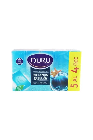 Duru Duş Sabunu Kalıp Sabun Okyanus 5 Al 4 Öde
