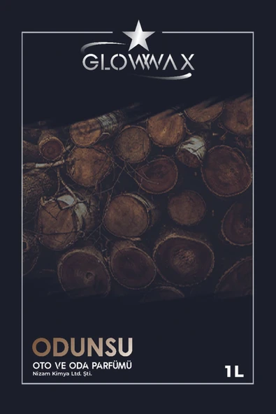GLOWWAX Oto Ve Oda Parfümü 'odunsu' Koku 1 Litre Triger (püskürtmeli Başlık) Hediyeli - 3