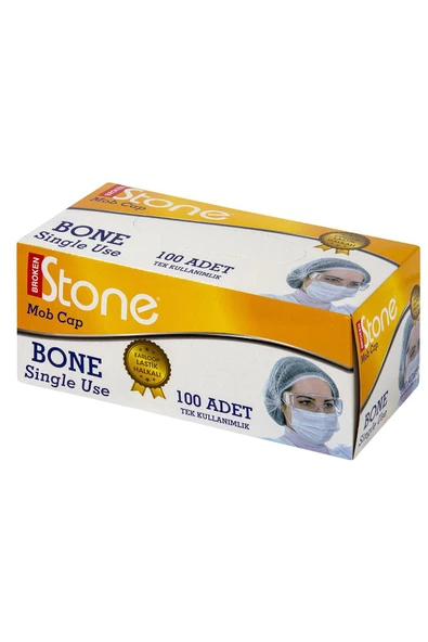 Broken Stone Bone Hijyenik Tek Kullanımlık Saç Bonesi Kutulu 100 Adet