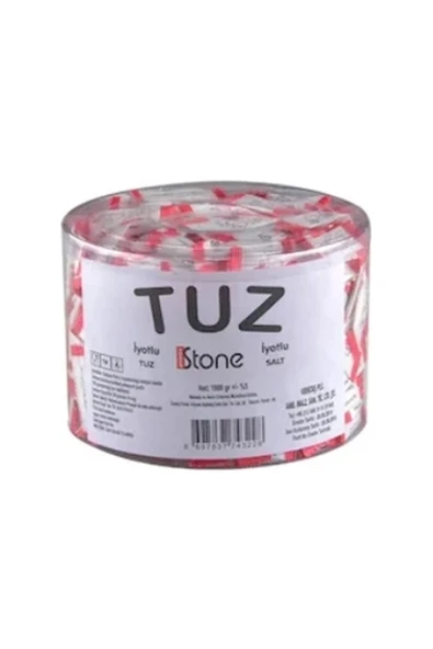 Broken Stone Tek Kullanımlık Paketli Tuz 1 Kg