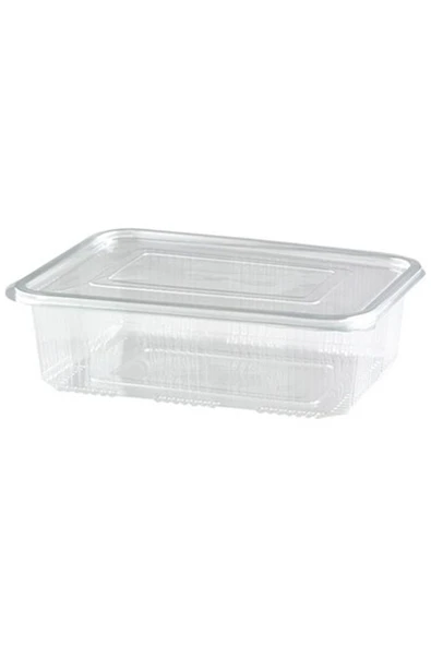 BAR-PACK 2000 gr Plastik Sızdırmaz Kap 50 Adet - 1