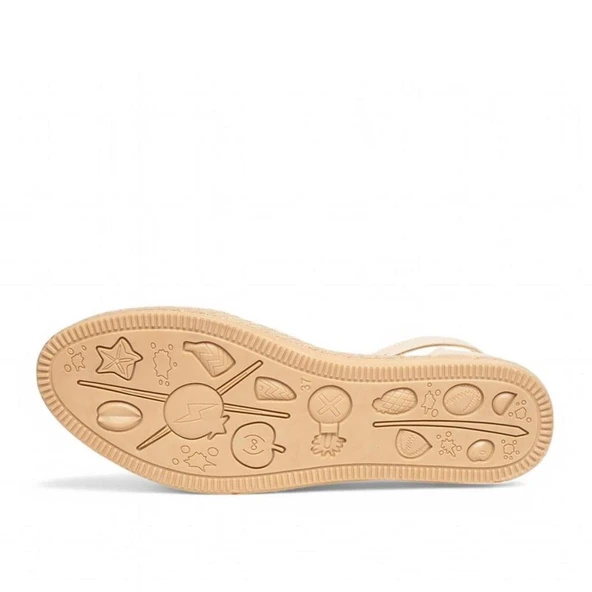 Papuçcity Sprs 03181 Kadın Örgü Detaylı Günlük Babet - Resim 8