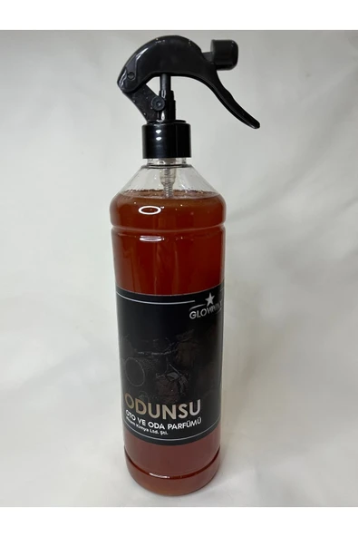 GLOWWAX Oto Ve Oda Parfümü 'odunsu' Koku 1 Litre Triger (püskürtmeli Başlık) Hediyeli