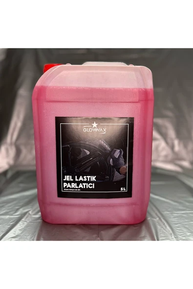 GLOWWAX JEL KIVAMLI LASTİK PARLATICI 5 LİTRE