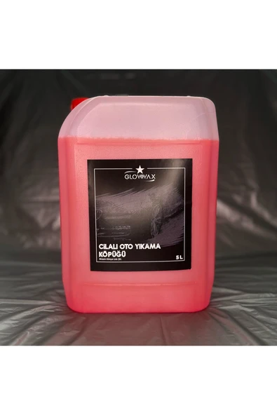GLOWWAX CİLALI OTO YIKAMA KÖPÜĞÜ (FIRÇASIZ) 5 LİTRE ( 1/60 Konsantre)