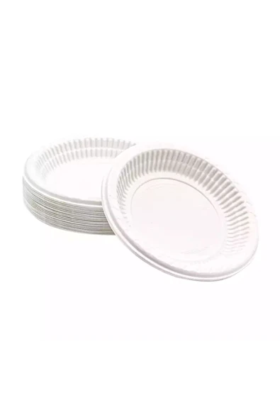 BAR-PACK Plastik Tabak Orta Boy 170 mm Eko 100 Adet