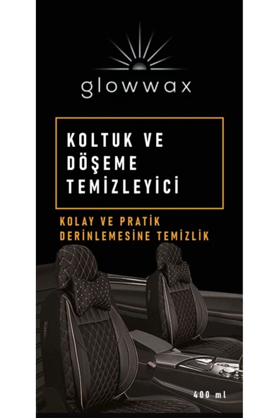 GLOWWAX DETAYLI KOLTUK VE DÖŞEME TEMİZLEYİCİ 400ML (TRİGER BAŞLIK) - 2