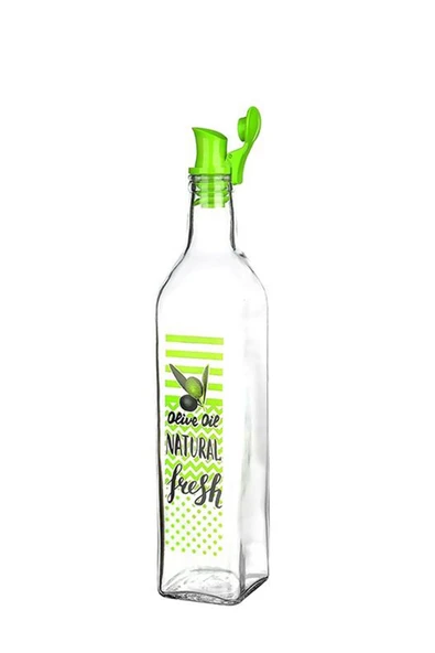 Titiz Yağlık Cam Yağdanlık 500 ml Sızdırmaz Kapak