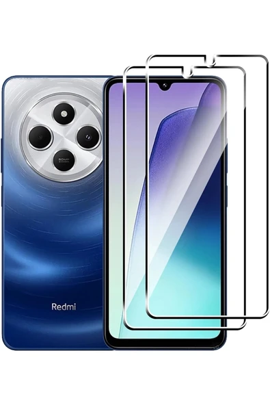 Logis Redmi Note 14 Antistatik 5D Tam Kaplayan Ekran Koruyucu Cam