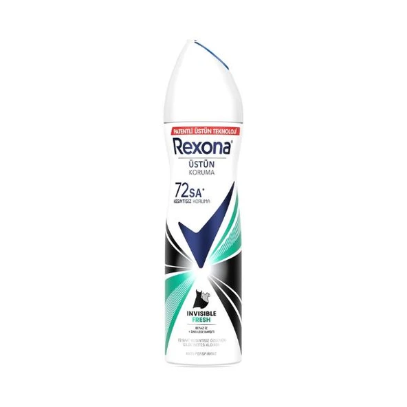 Rexona Deodorant Kadın Invisible Fresh 150 ml ürün görseli