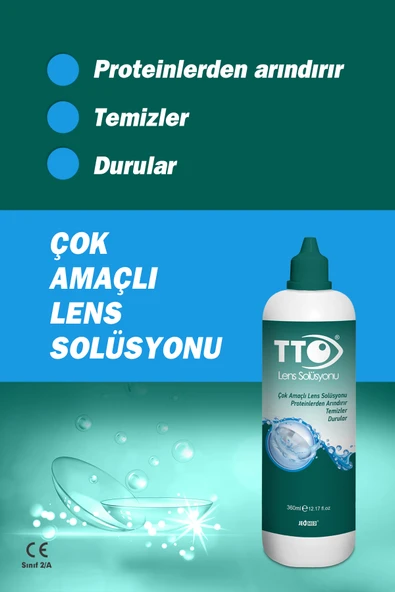 TTO Lens Solüsyonu 360 ml Son Kullanım Tarihi: 01.2027 - 2