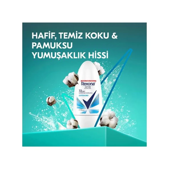 Rexona Roll On Cotton Dry 50 ml - 4