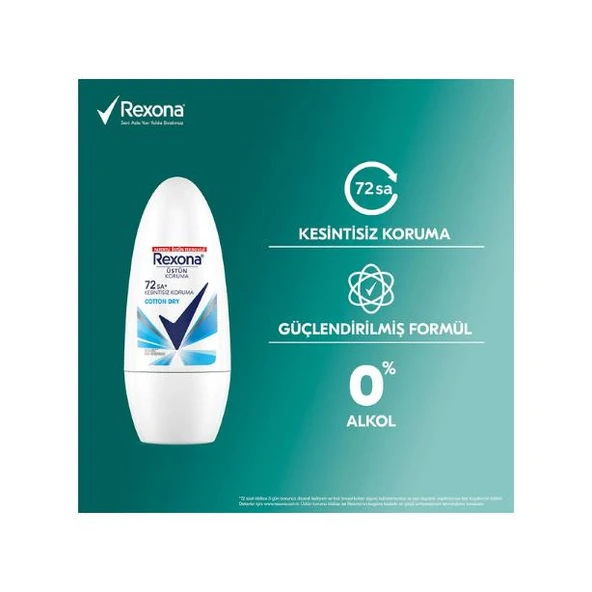 Rexona Roll On Cotton Dry 50 ml - 5