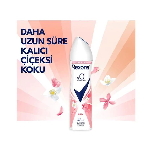 Rexona Deodorant Kadın Musk 150 ml - 4