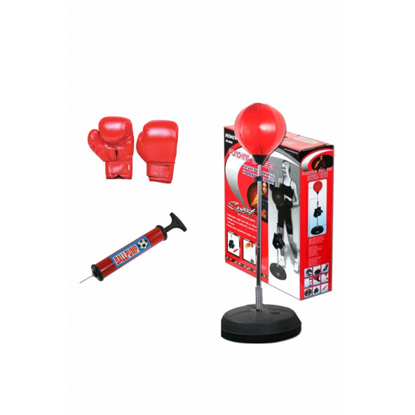 Leyaton Boks Standı Pencikbol Topu Refleks Topu Boks Eldiveni LYT - 20 - 2