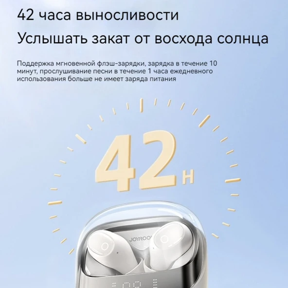 Kablosuz Gürültü Önleyici Bluetooth Kulaklık - Beyaz JR-DB2 - 4