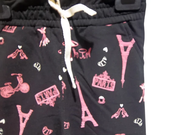 PARİS BASKILI KIZ TEK ALT - Resim 4