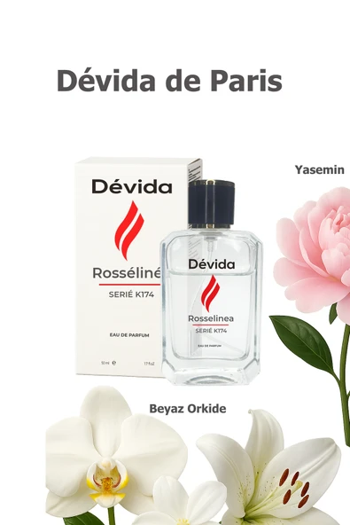 Devida Kadın Parfüm Rosselinea Serisi K174 EDP 50 ML - 2