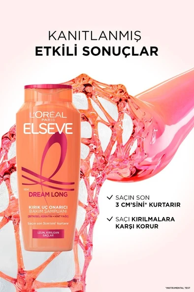 Elseve Dream Long Onarıcı Bakım Şampuanı 300 ml - 4
