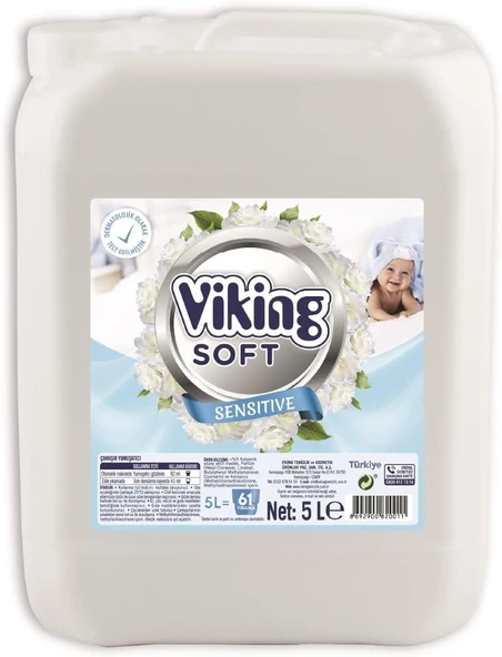 Viking Çamaşır Yumuşatıcı Sensitive 5l