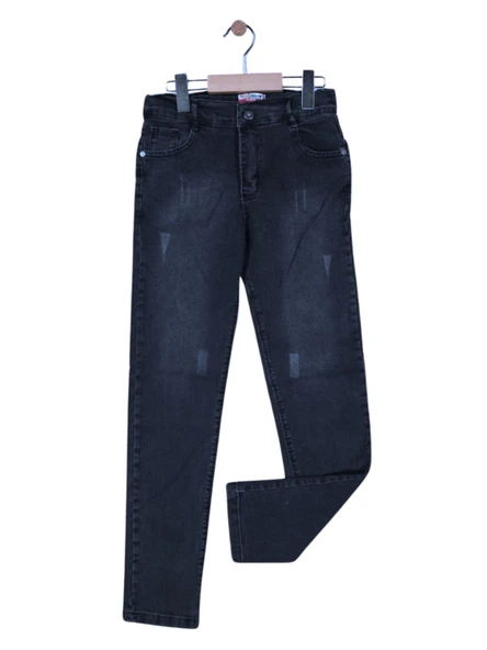 ÇİZİKLİ LİKRALI JEANS ERKEK PANTOLON