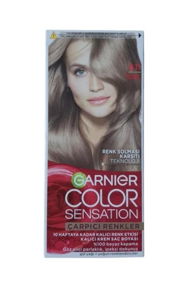 Garnier Color Sensation 8.11 Küllü İnci Kumral