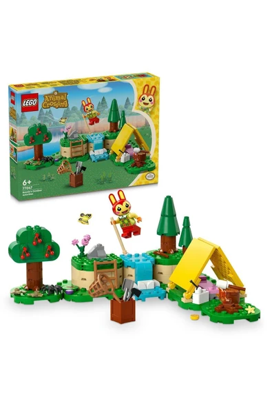 ® Animal Crossing™ Bunnie Açık Hava Aktivitelerinde 77047 - 6+ Oyuncak Yapım Seti (164 Parça)
