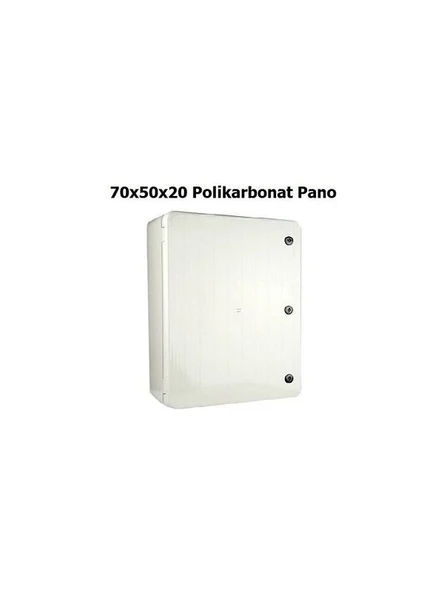 PANO POLYESTER 70x50x20 KİLİTLİ SAÇ TABANLI POLİKARBONAT IŞILDAR