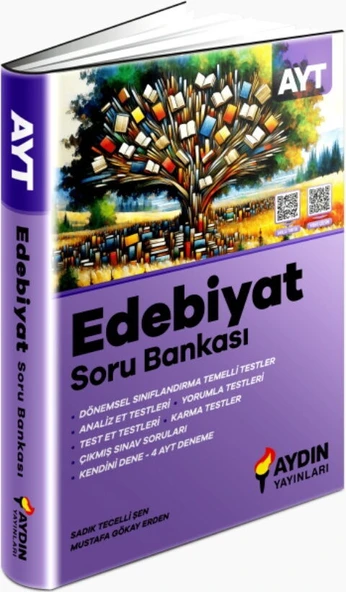 Aydın Yayınları AYT Edebiyat Soru Bankası - 2