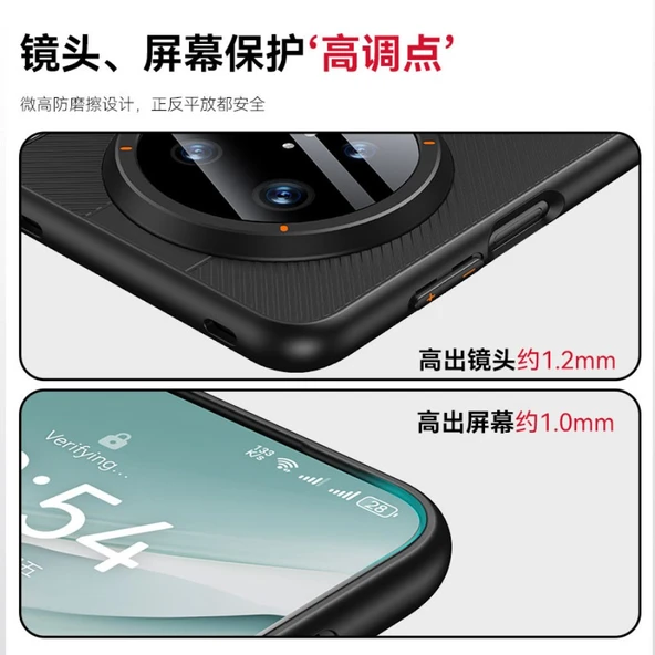 Huawei Mate 60 Pro Siyah Manyetik Halka Tutuculu Porsche Serisi Koruyucu Telefon Kılıfı - 8