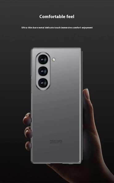 Samsung Galaxy Z Fold 6 Gri Düşmeye Karşı Korumalı Kılıf - 7