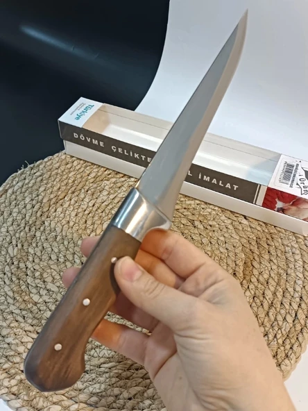 Cavit İnox Kasap Bıçağı Kemik Sıyırma 28 Cm - Resim 2