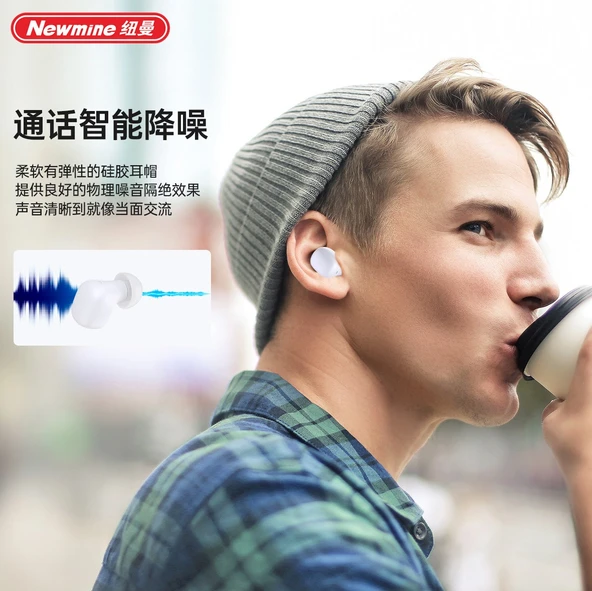 Mini TWS Kablosuz Bluetooth Kulaklık - Beyaz - 12
