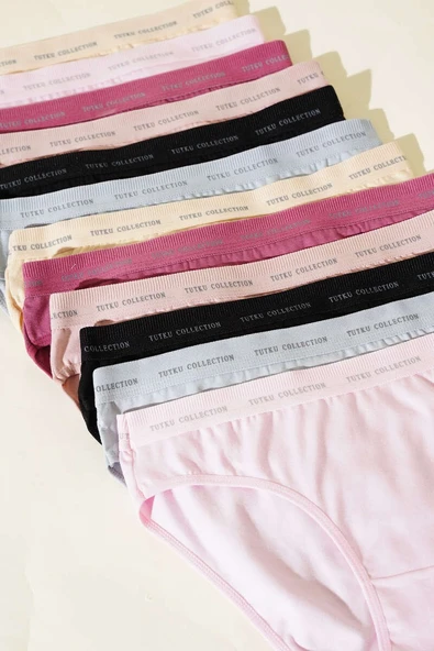 Tutku 12' li Bayan Perla Bikini Külot Kombin 0599 - 2