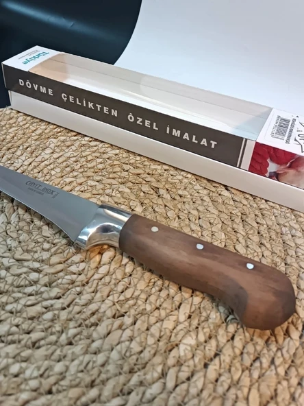 Cavit İnox Kasap Bıçağı Kemik Sıyırma 28 Cm - Resim 9