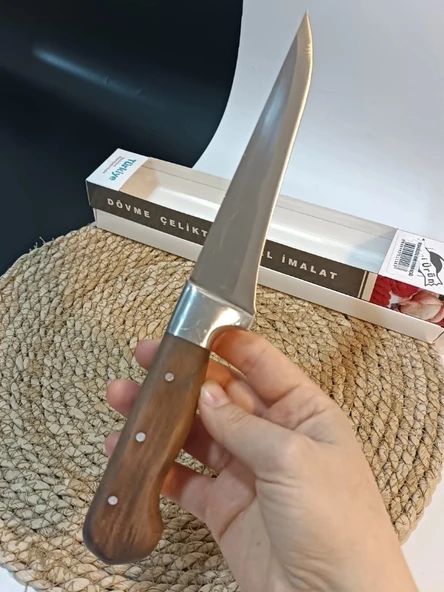 Cavit İnox Kasap Bıçağı Kemik Sıyırma 28 Cm - Resim 3